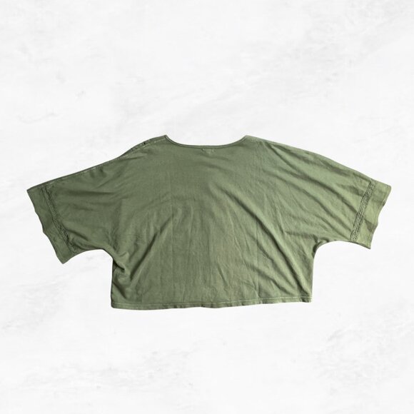 Aerie Short Sleeve Crochet Cardigan - Picture 4 of 8